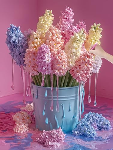 Diamond Painting Erwachsene, Diamant Painting Bilder Blumen 40x50 cm, DIY Cross Stickerei Diamant Malerei Kits für Erwachsene und Kinder, Mosaikherstellung Bastelset für Zimmer Deko Wohnzimmer, T-52 Diamond Painting Erwachsene, Diamant Painting Bilder Blumen 40x50 cm, DIY Cross Stickerei Diamant Malerei Kits für Erwachsene und Kinder, Mosaikherstellung Bastelset für Zimmer Deko Wohnzimmer, T-52 von LXingzun