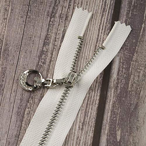 LY Reißverschluss Zahl 3 Reißverschluss Metallschwanz Gold Silber Zähne Leder Tasche Mond Slider Reißverschluss Kleidung Zubehör Selbstverschließend 1 Stück RT003 (Opaleszierend, 11 cm Goldzähne) LY Reißverschluss Zahl 3 Reißverschluss Metallschwanz Gold Silber Zähne Leder Tasche Mond Slider Reißverschluss Kleidung Zubehör Selbstverschließend 1 Stück RT003 (Opaleszierend, 11 cm Goldzähne) von LY