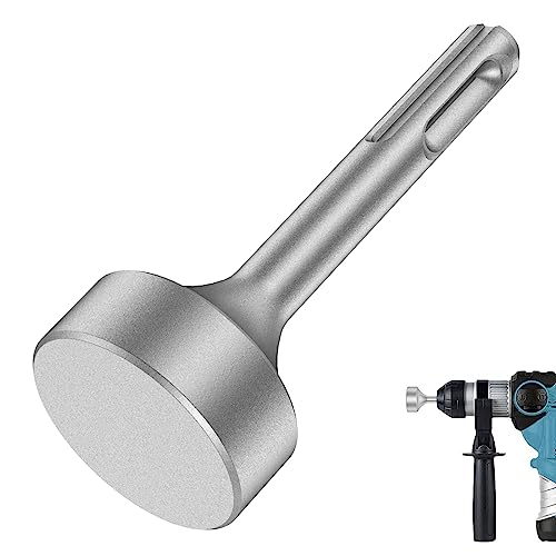 LYDODOKA T-Pfostentreiber-Aufsatz, 85 mm Bodenstab-Treiber mit SDS-Plus-Schaft, robuster geschmiedeter Stahlbohrer, funktioniert mit SDS-Plus-Hammerbohrer (flach) von LYDODOKA