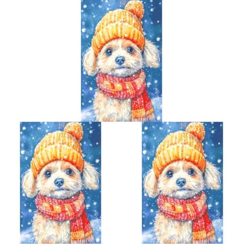 LYEAA 40x60 cm Hundediamantmalerei Kit 5d Full Drill Round for Wandkunst Home Dekoration Gemälde von LYEAA