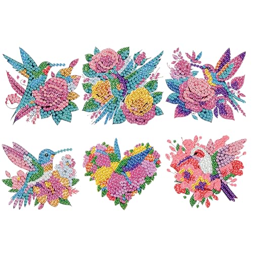 LYEAA 6 Stücke Tierkuchen DIY Diamant Malerei Magnete for den Kühlschrank Whiteboards Auto Mailbox Dekor LYEAA 6 Stücke Tierkuchen DIY Diamant Malerei Magnete for den Kühlschrank Whiteboards Auto Mailbox Dekor von LYEAA