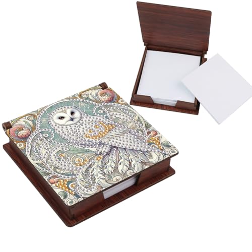 LYEAA Elf Girl Gem Art Sticky Note Halter mit 160 Blättern Mosaik -Kit for Erwachsene Anfänger Home Office Dekor Dekor von LYEAA
