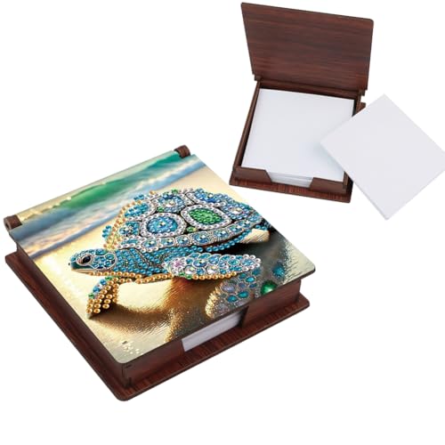 LYEAA Elf Girl Gem Art Sticky Note Halter mit 160 Blättern Mosaik -Kit for Erwachsene Anfänger Home Office Dekor Dekor von LYEAA