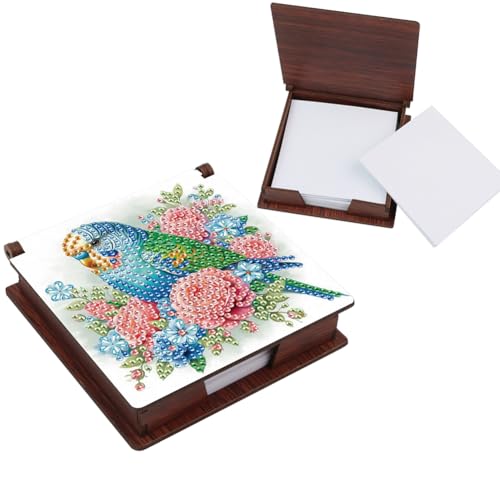 LYEAA Elf Girl Gem Art Sticky Note Halter mit 160 Blättern Mosaik -Kit for Erwachsene Anfänger Home Office Dekor Dekor von LYEAA