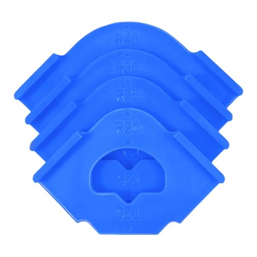 LYEAA Halbkreisvorlage for Holzbearbeitungsmaschine - 4 PCs R/C Eck -Trimmwerkzeuge LYEAA Halbkreisvorlage for Holzbearbeitungsmaschine - 4 PCs R/C Eck -Trimmwerkzeuge von LYEAA