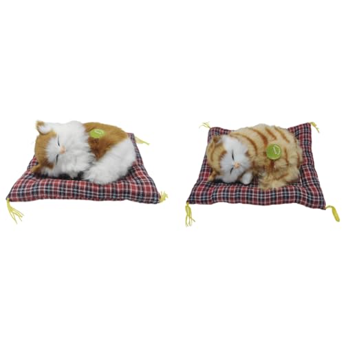 LYEAA Multifunktion Plush Cat Car Decor Realistic Nick Kätzchen Puppe mit Sound niedliche Autozubehör Geschenke LYEAA Multifunktion Plush Cat Car Decor Realistic Nick Kätzchen Puppe mit Sound niedliche Autozubehör Geschenke von LYEAA