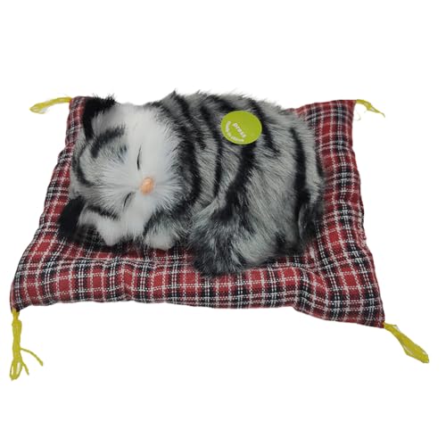 LYEAA Multifunktion Plush Cat Car Decor Realistic Nick Kätzchen Puppe mit Sound niedliche Autozubehör Geschenke LYEAA Multifunktion Plush Cat Car Decor Realistic Nick Kätzchen Puppe mit Sound niedliche Autozubehör Geschenke von LYEAA