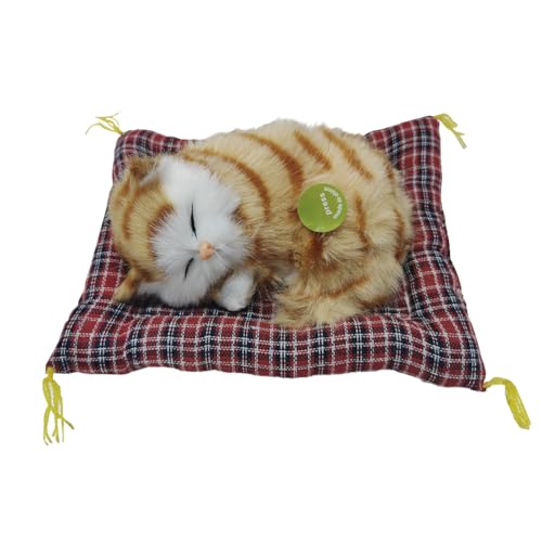 LYEAA Multifunktion Plush Cat Car Decor Realistic Nick Kätzchen Puppe mit Sound niedliche Autozubehör Geschenke LYEAA Multifunktion Plush Cat Car Decor Realistic Nick Kätzchen Puppe mit Sound niedliche Autozubehör Geschenke von LYEAA