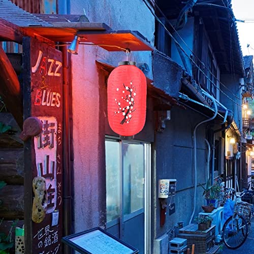 LYEAA Pflaume Hanging Lampion Blossom Sashimi Lantern Chinese Long Stofflaterne (a) von LYEAA