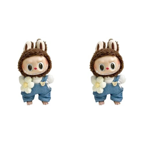 LYEAA for Labubu 17cm Puppenzubehör niedlich Kawaii Mini Puppe Kleidung Keine Puppe (Haruno) von LYEAA