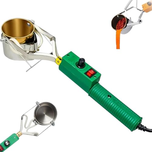 LYFDPN Elektrischer Lötzinn-Zinn-Schmelztiegel, 420W Handheld-Blei-Schmelztiegel, 1100G Kapazität Lötofen, Schmelztiegel aus Metall LYFDPN Elektrischer Lötzinn-Zinn-Schmelztiegel, 420W Handheld-Blei-Schmelztiegel, 1100G Kapazität Lötofen, Schmelztiegel aus Metall von LYFDPN