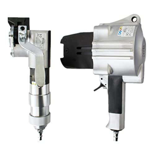 LYFDPN Metallumreifungsgerät, Stahlbandspanner und Cutter Sealer Hochleistungsballenpresse Separate pneumatische Stahlumreifungsmaschinen (32mm Straps) von LYFDPN