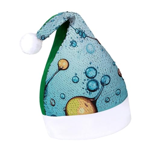Giraffen-Weihnachtsmütze, Neujahrsmütze, extra dick, Plüsch, Weihnachtsmütze, Weihnachtsmannmützen für Feiertage, Partys, Grün-Abstraktion, Biologie, Chemie, 7–8 Giraffen-Weihnachtsmütze, Neujahrsmütze, extra dick, Plüsch, Weihnachtsmütze, Weihnachtsmannmützen für Feiertage, Partys, Grün-Abstraktion, Biologie, Chemie, 7–8 von LYHVSFJW