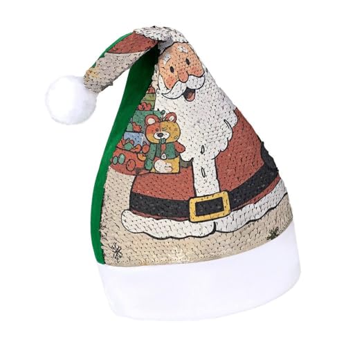 Weihnachtsmütze, Känguru-Weihnachtsmütze, Neujahrsmütze, extra dick, Plüsch, Weihnachtsmütze, Weihnachtsmannmütze, Weihnachtsmannmütze, für Feiertage, Grün, Größe 7–8 Weihnachtsmütze, Känguru-Weihnachtsmütze, Neujahrsmütze, extra dick, Plüsch, Weihnachtsmütze, Weihnachtsmannmütze, Weihnachtsmannmütze, für Feiertage, Grün, Größe 7–8 von LYHVSFJW