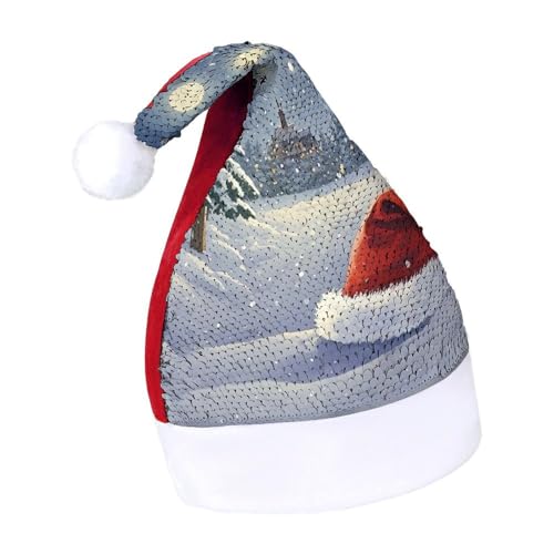 Weihnachtsmütze, Känguru-Weihnachtsmütze, Neujahrsmütze, extra dick, Plüsch, Weihnachtsmütze, Weihnachtsmannmütze, Weihnachtsmannmütze, für Feiertagsfeiern, rot verlorene Weihnachtsmütze, 7–8 Weihnachtsmütze, Känguru-Weihnachtsmütze, Neujahrsmütze, extra dick, Plüsch, Weihnachtsmütze, Weihnachtsmannmütze, Weihnachtsmannmütze, für Feiertagsfeiern, rot verlorene Weihnachtsmütze, 7–8 von LYHVSFJW