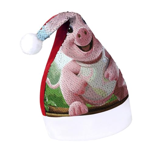 Weihnachtsmütze für Damen, die Katzen liebt, Weihnachtsmannmütze, Neujahrsmütze, extra dick, Plüsch, Weihnachtsmütze, Weihnachtsmannmützen für Feiertage, rot-lächelnde Haustiere, 7–8 Weihnachtsmütze für Damen, die Katzen liebt, Weihnachtsmannmütze, Neujahrsmütze, extra dick, Plüsch, Weihnachtsmütze, Weihnachtsmannmützen für Feiertage, rot-lächelnde Haustiere, 7–8 von LYHVSFJW