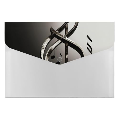 Aktenordner aus Kunststoff, mit Musiksymbol, bedruckt, Briefgröße, tragbare Ordner, bedruckter Aktenordner für Zuhause und Büro Aktenordner aus Kunststoff, mit Musiksymbol, bedruckt, Briefgröße, tragbare Ordner, bedruckter Aktenordner für Zuhause und Büro von LYHVSFZQ