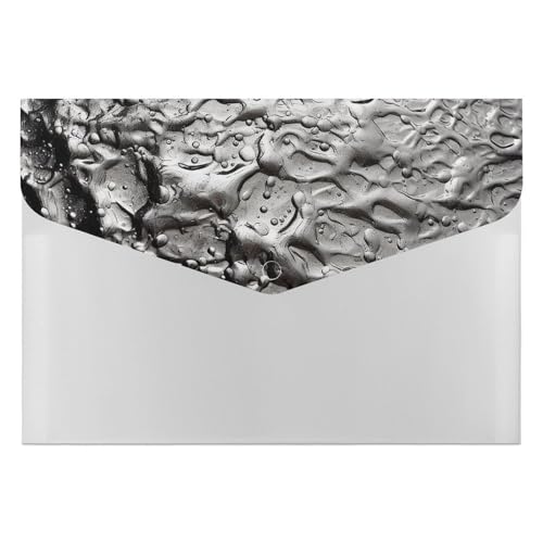 Aktenordner aus Kunststoff, silberfarbene Textur, bedruckte Aktenordner, Briefgröße, tragbare Ordner, bedruckter Aktenordner für Zuhause und Büro Aktenordner aus Kunststoff, silberfarbene Textur, bedruckte Aktenordner, Briefgröße, tragbare Ordner, bedruckter Aktenordner für Zuhause und Büro von LYHVSFZQ