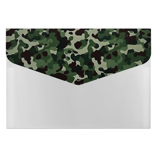 Dateiordner Kunststoff Ordner Grün Camouflage Gedruckt Dateiordner Letter Größe Tragbare Ordner Gedruckt Archivieren Organizer für Home Office Dateiordner Kunststoff Ordner Grün Camouflage Gedruckt Dateiordner Letter Größe Tragbare Ordner Gedruckt Archivieren Organizer für Home Office von LYHVSFZQ