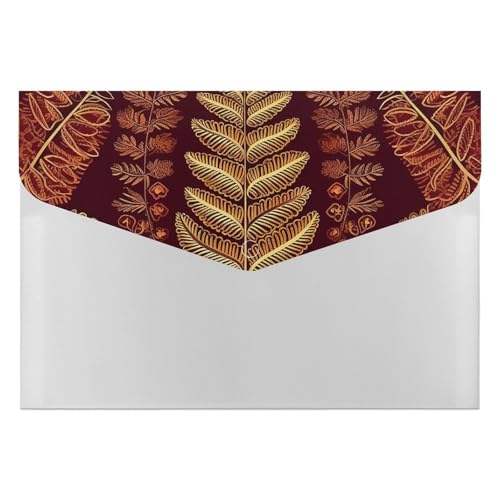 Dateiordner Kunststoff Ordner Kastanienbraun Gold Muster Gedruckt Dateiordner Brief Größe Tragbare Ordner Gedruckt Archivieren Organizer für Home Office Dateiordner Kunststoff Ordner Kastanienbraun Gold Muster Gedruckt Dateiordner Brief Größe Tragbare Ordner Gedruckt Archivieren Organizer für Home Office von LYHVSFZQ