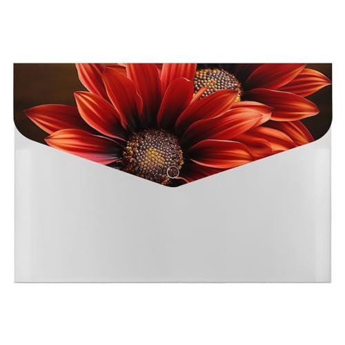 Dateiordner Kunststoff Ordner Rote Sonnenblume Gedruckt Dateiordner Brief Größe Tragbare Ordner Gedruckt Archivieren Organizer für Home Office Dateiordner Kunststoff Ordner Rote Sonnenblume Gedruckt Dateiordner Brief Größe Tragbare Ordner Gedruckt Archivieren Organizer für Home Office von LYHVSFZQ