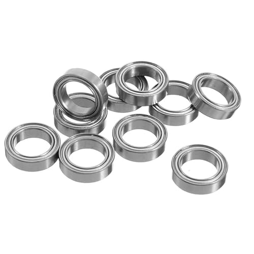 LYHYDMA Kugellager Gummi 6700 10 STÜCKE/50 stücke/100 STÜCKE ABEC-5 6700-2RS 6700ZZ 6700RS 10x15X4 Mm Miniatur Gummidichtung Rillenkugellager(ABEC 1,10PCS_SS 6700 ZZ) von LYHYDMA