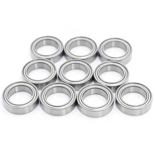 LYHYDMA Kugellager Gummi 6700 10 STÜCKE/50 stücke/100 STÜCKE ABEC-5 6700-2RS 6700ZZ 6700RS 10x15X4 Mm Miniatur Gummidichtung Rillenkugellager(ABEC 3,10PCS_SS 6700 2RS) von LYHYDMA