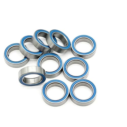 LYHYDMA Kugellager Gummi 6700 10 STÜCKE/50 stücke/100 STÜCKE ABEC-5 6700-2RS 6700ZZ 6700RS 10x15X4 Mm Miniatur Gummidichtung Rillenkugellager(ABEC 5,10PCS_SS 6700 2RS) von LYHYDMA
