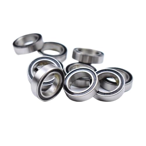 LYHYDMA Kugellager Gummi 6700RS 10 * 15 * 4 (mm) 10 stück Lager ABEC-5 61700 6700 63700 Chrom Stahl Lager Gummi Dichtung Lager Dünne Wand Lager von LYHYDMA