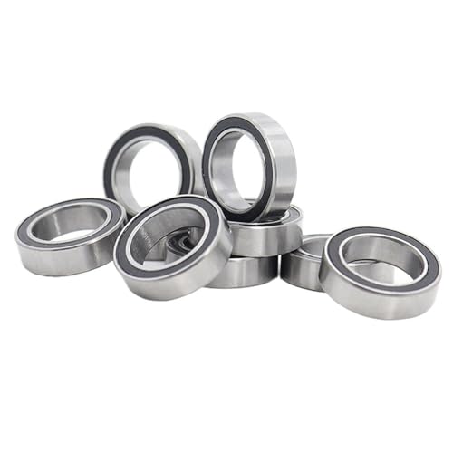 LYHYDMA Kugellager Gummi 6702-2RS 15 * 21 * 4 (mm) 10 stück Lager ABEC-7 61702 6702 63702 Chromstahl Kugellager Mit Schwarz Gummi Dichtung von LYHYDMA