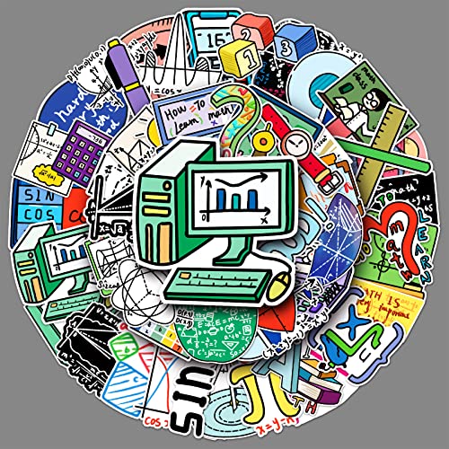 50 Stück Mathematische Formel Aufkleber Cute Funny Wasserdicht Mathe Aufkleber für Laptop Motorrad Skateboard Auto Fahrrad Scrapbook Gepäck,Vinyl Mathematik Sticker für Kinder Teenager Mädchen 50 Stück Mathematische Formel Aufkleber Cute Funny Wasserdicht Mathe Aufkleber für Laptop Motorrad Skateboard Auto Fahrrad Scrapbook Gepäck,Vinyl Mathematik Sticker für Kinder Teenager Mädchen von LYLSDSB