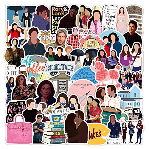 Gilmore Mädchen Aufkleber 50 Stück niedliche Funny TV Show Aufkleber für Wasserflaschen Skateboard Scrapbook Motorrad Laptop Auto Fahrrad Gepäck,Vinyl cooler Comedy Aufkleber für Teenager Erwachsene Gilmore Mädchen Aufkleber 50 Stück niedliche Funny TV Show Aufkleber für Wasserflaschen Skateboard Scrapbook Motorrad Laptop Auto Fahrrad Gepäck,Vinyl cooler Comedy Aufkleber für Teenager Erwachsene von LYLSDSB
