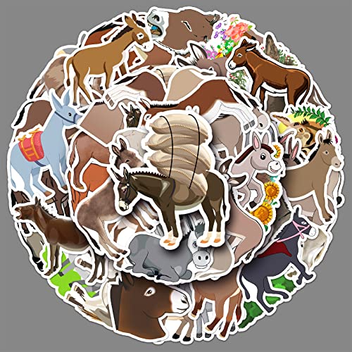LYLSDSB Esel Aufkleber 50 Stück niedliche Tier Aufkleber für Wasserflaschen Skateboard Laptop Gepäck Motorrad Auto Scrapbook Fahrrad,Vinyl Wasserdicht Kawaii Stickers für Kinder Teenager LYLSDSB Esel Aufkleber 50 Stück niedliche Tier Aufkleber für Wasserflaschen Skateboard Laptop Gepäck Motorrad Auto Scrapbook Fahrrad,Vinyl Wasserdicht Kawaii Stickers für Kinder Teenager von LYLSDSB