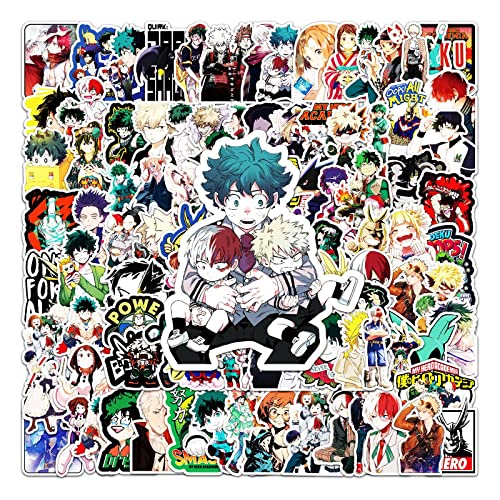 My Hero Academia Aufkleber 106 Pcs Cartoon Anime Stickers für Laptop Water Bottle Computer Skateboard iPhone Bumper Motorrad Fahrrad Gepäck,Vinyl Wasserdicht Aufkleber für Teens Kinder Erwachsene My Hero Academia Aufkleber 106 Pcs Cartoon Anime Stickers für Laptop Water Bottle Computer Skateboard iPhone Bumper Motorrad Fahrrad Gepäck,Vinyl Wasserdicht Aufkleber für Teens Kinder Erwachsene von LYLSDSB