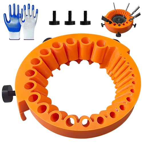 LYPPUL Bohrerschärfer Werkzeug, Universal Drill Bit Sharpening Tool, Bohrerschleifgerät zum Schärfen von 2 bis 13-mm-Bohrern, Bohrerschärfgerät zum Schleifen 125 mm Schleifer & Winkelschleifer LYPPUL Bohrerschärfer Werkzeug, Universal Drill Bit Sharpening Tool, Bohrerschleifgerät zum Schärfen von 2 bis 13-mm-Bohrern, Bohrerschärfgerät zum Schleifen 125 mm Schleifer & Winkelschleifer von LYPPUL