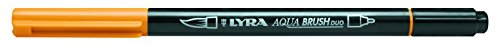 LYRA Aqua Brush Duo Pinselmaler, Fasermaler, Kadmium dunkel von LYRA