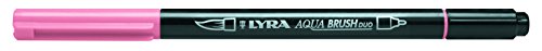 LYRA Aqua Brush Duo Pinselmaler, Fasermaler, Karminrose, Karminrosa von LYRA