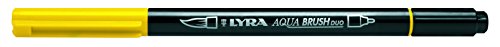 LYRA Aqua Brush Duo Pinselmaler, Fasermaler, Zitron von LYRA