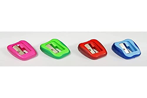 Lyra Groove Triple 1 Anspitzer - (Farben gemischt Blau, Rot, Pink und Grün) von Lyra