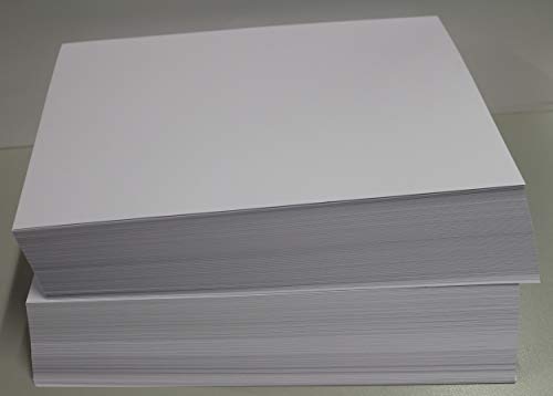 100 Blatt Karteikarten DIN A6 300g Notizzettel Lernkarten Universalpapier - Sonderausführungen auf Anfrage möglich ! von LYSCO