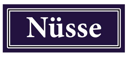 2 Stück Gewürzaufkleber Nüsse 40x16mm Gewürzetiketten Sticker Lebensmittel (Auf-G037) von LYSCO