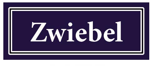2 Stück Gewürzaufkleber Zwiebel 40x16mm Gewürzetiketten Sticker Lebensmittel (Auf-G082) von LYSCO