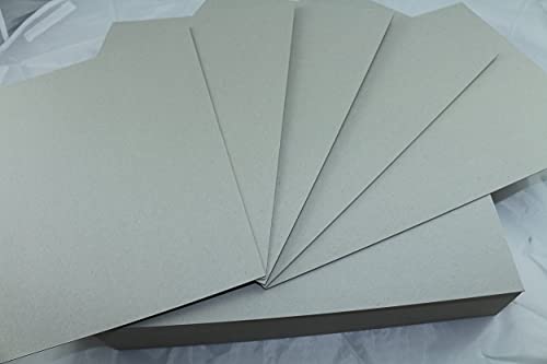 25 Stück Buchbinderpappe Graukarton Format quadratisch (100 x 100 mm) 1,0mm starke Graupappe Sonderformate des Kartons ist auf Anfrage möglich von LYSCO