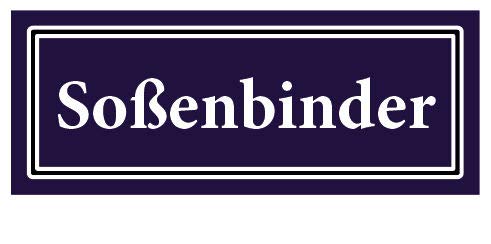 5 Stück Gewürzaufkleber Soßenbinder 40x16mm Gewürzetiketten Sticker Lebensmittel (Auf-G068) von LYSCO