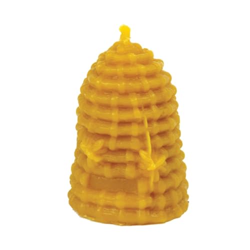 LYSON Kerzengießform Silikonform Bienenkorb - 7,5cm für Bienenwachskerzen Aromatherapie Kerzen 3D Giessform zur Kerzenherstellung Bienenwachskerzen gießen Geschenkidee wiederverwendbar von LYSON