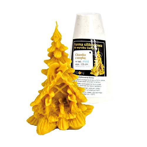 LYSON Kerzengießform Silikonform Weihnachtsbaum mit der Weihnachtskrippe Aromatherapie Kerzen 3D Silikonkerzenform Gießform Kerzenherstellung Bienenwachskerzen Geschenkidee wiederverwendbar von LYSON