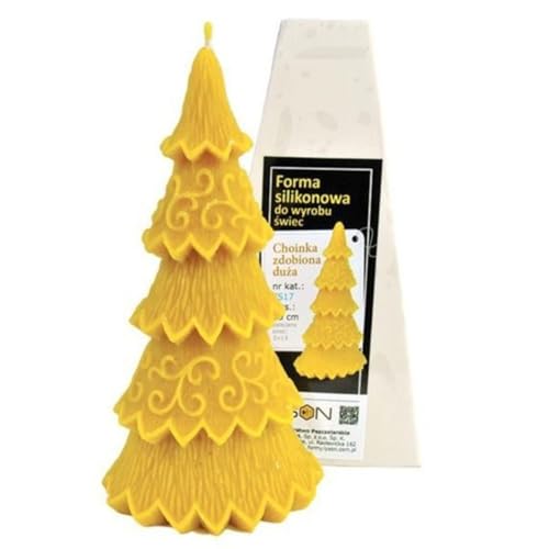 LYSON Kerzengießform Silikonform Der geschmückte Weihnachtsbaum, Aromatherapie Kerzen 3D Groß Bienenenwachskerzen Kerzenherstellung Bienenwachskerzen gießen Geschenkidee wiederverwendbar LYSON Kerzengießform Silikonform Der geschmückte Weihnachtsbaum, Aromatherapie Kerzen 3D Groß Bienenenwachskerzen Kerzenherstellung Bienenwachskerzen gießen Geschenkidee wiederverwendbar von LYSON