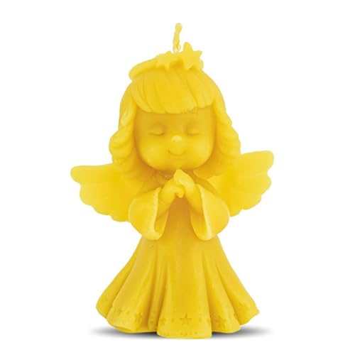 LYSON Kerzengießform Silikonform Engelchen Höhe 10 cm Silikon Kerzenform für Sojawachs Bienenwachs Gips Seifer Aromatherapie Kerzenherstellung Bienenwachskerzen Geschenkidee von LYSON
