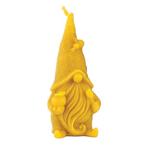 LYSON Kerzengießform Silikonform Honigzwerg Höhe 8,8 cm Silikon Kerzenform für Sojawachs Bienenwachs Gips Seifer Aromatherapie Kerzenherstellung Bienenwachskerzen Geschenkidee von LYSON