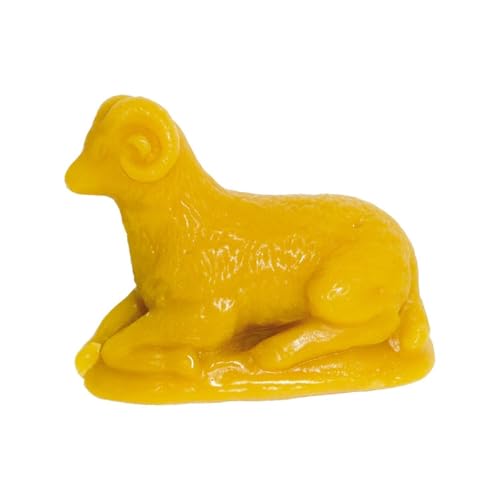 LYSON Kerzengießform Silikonform Lamm Höhe 6 cm Silikon Kerzenform für Sojawachs Bienenwachs Gips Seifer Aromatherapie Kerzenherstellung Bienenwachskerzen Geschenkidee von LYSON